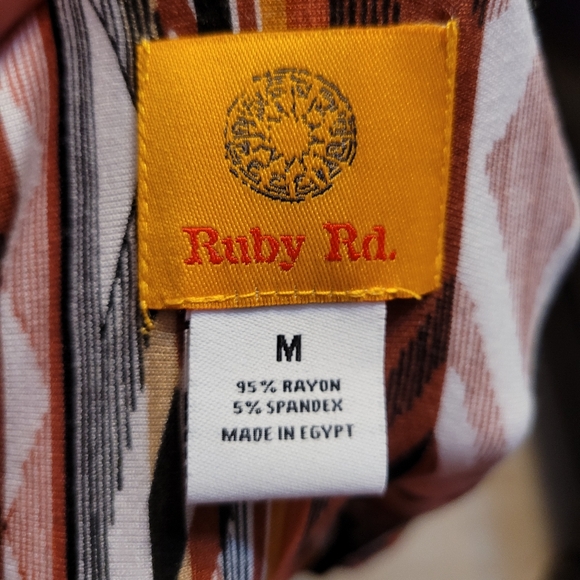 Ruby Rd Medium Womens Blouse - Picture 6 of 6